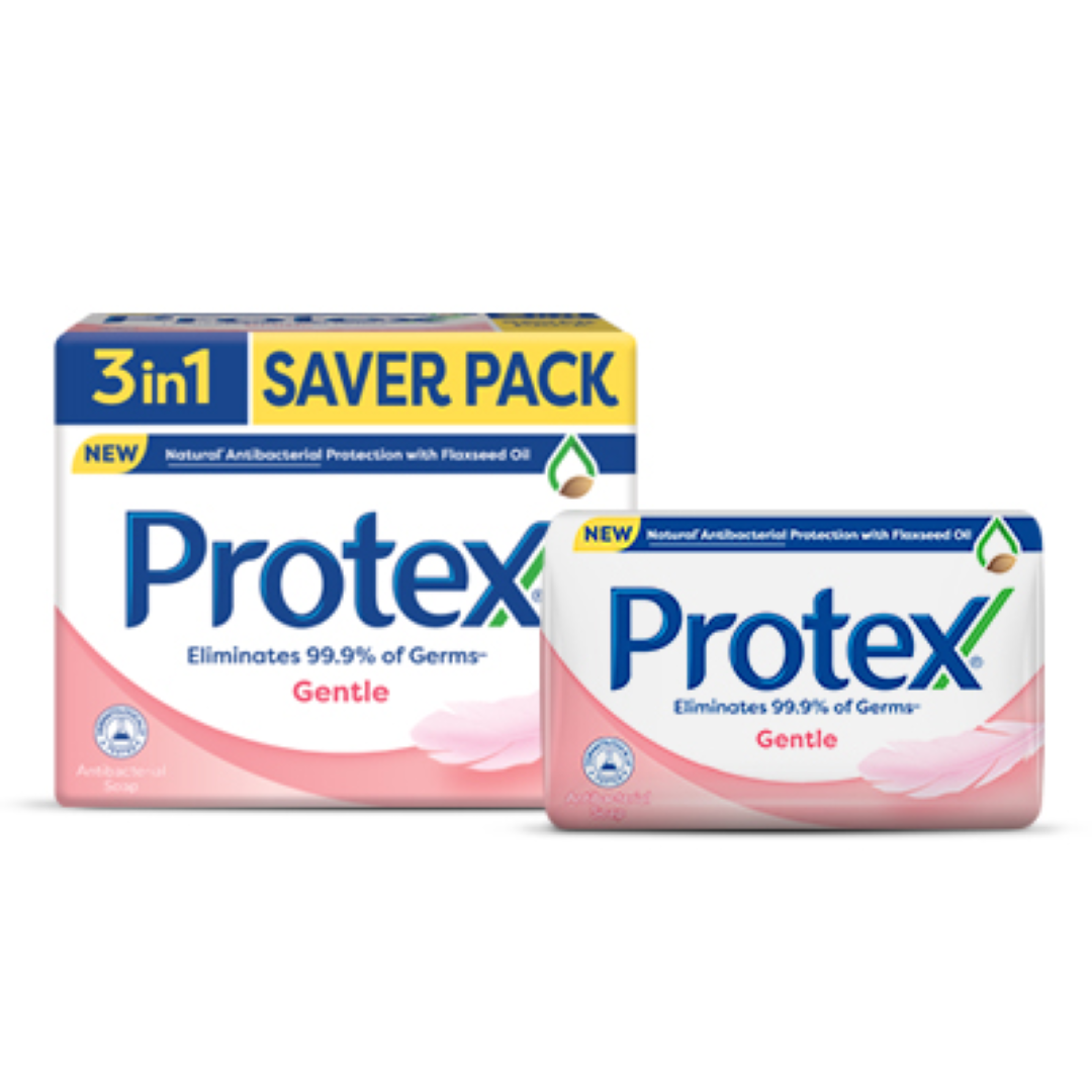 PROTEX SOAP GENTLE 100G 3+1FREE